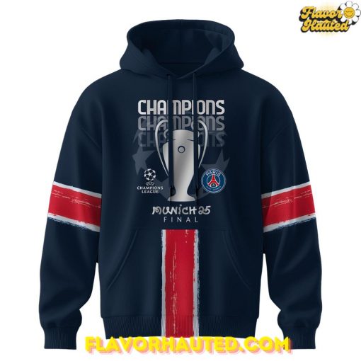 Paris Saint-Germain F.C. Champions League Winner 2025 Hoodie