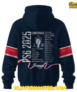 Paris Saint Germain F.C Champions League Winner 2025 Hoodie 3