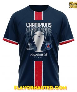 Paris Saint-Germain F.C. Champions League Winner 2025 T-Shirt