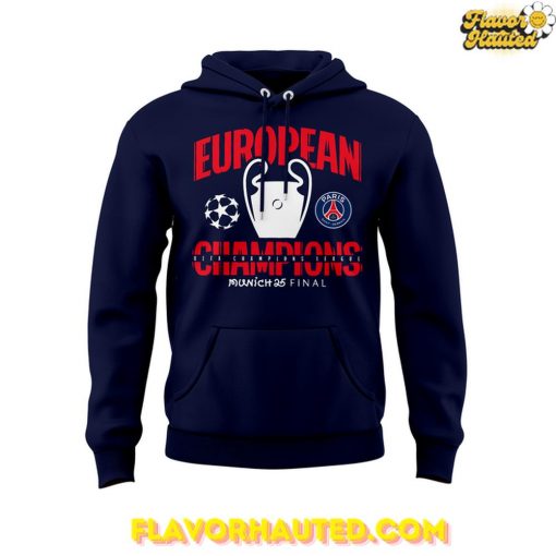 Paris Saint-Germain UCL 2025 European Champions Special Hoodie