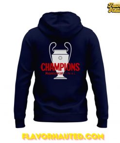Paris Saint Germain UCL 2025 European Champions Special Hoodie 3