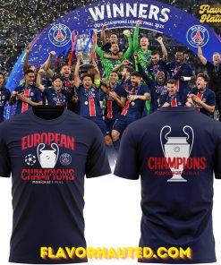 Paris Saint-Germain UCL 2025 European Champions Special T-Shirt
