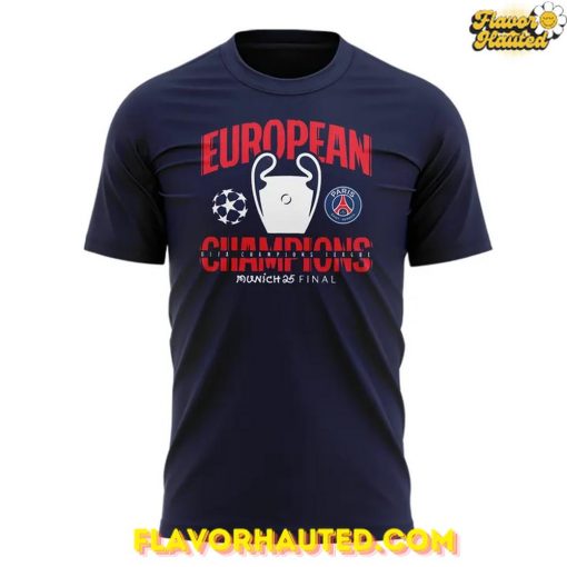 Paris Saint-Germain UCL 2025 European Champions Special T-Shirt