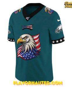 Philadelphia Eagles 2025 Independence Day Special Football Jersey