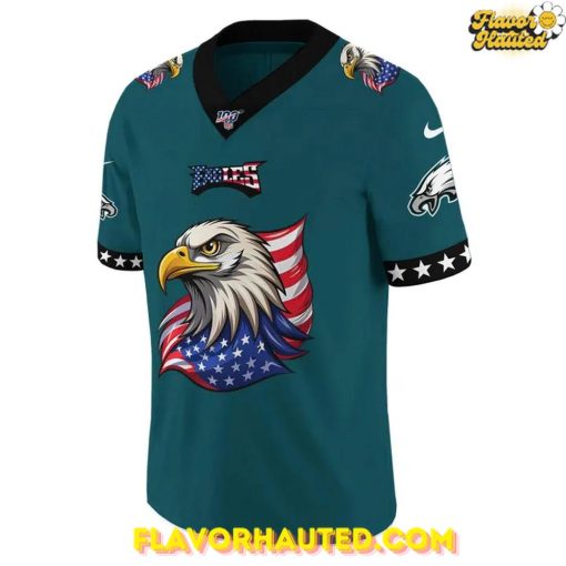Philadelphia Eagles 2025 Independence Day Special Football Jersey