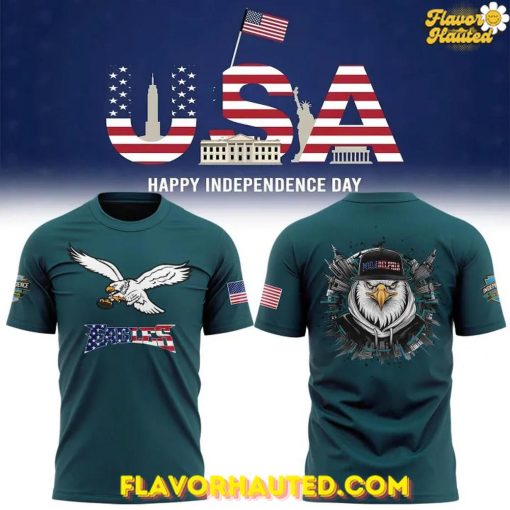 Philadelphia Eagles 2025 Independence Day Special T-Shirt