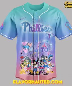 Philadelphia Phillies Celebrating Disneyland’s 70th Exclusive Special Jersey
