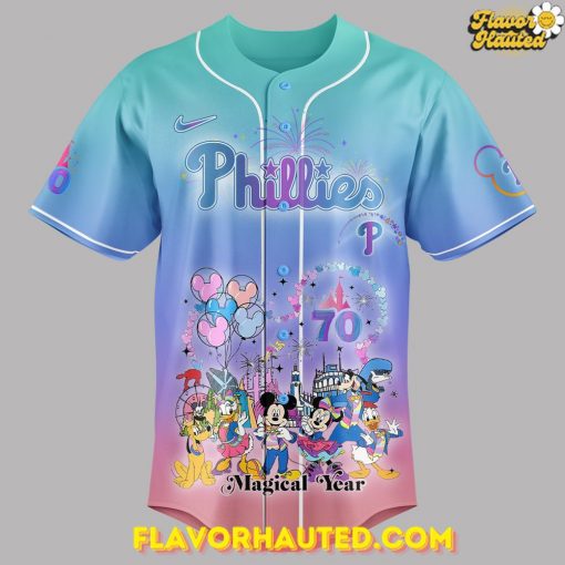 Philadelphia Phillies Celebrating Disneyland’s 70th Exclusive Special Jersey