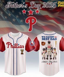 Philadelphia Phillies Father’s Day 2025 Baseball Jersey