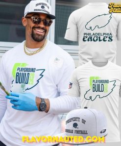 Playground Build Philadelphia Eagles Stroke Special Edition T-Shirt