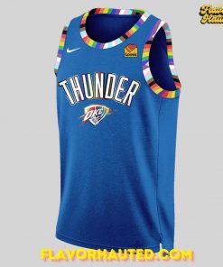 Pride 25 OKC Thunder Special Edition Basketball Jersey