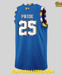 Pride 25 OKC Thunder Special Edition Basketball Jersey 3