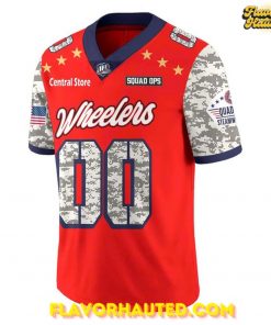 Quad City Steamwheelers Military Appreciation Night 2025 Special Football Jersey