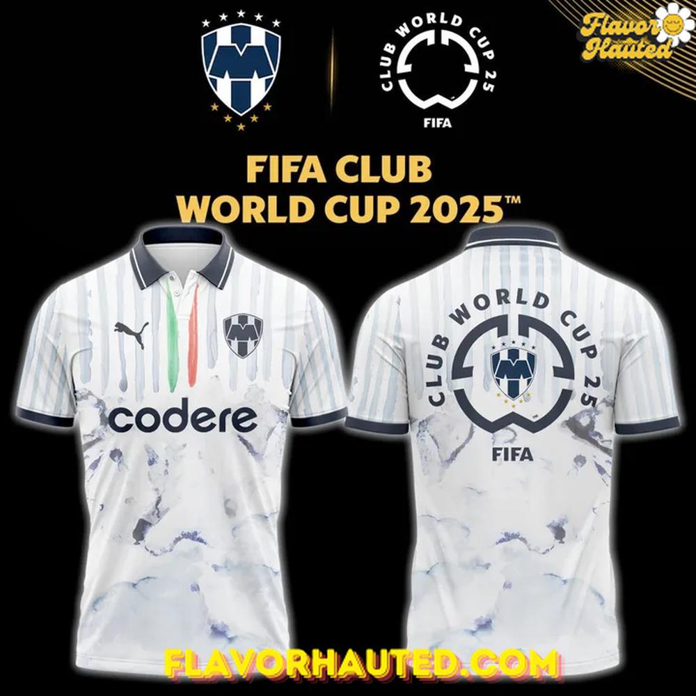 Rayados 2025 FIFA Club World Cup Limited Edition Polo Shirt Rayados 2025 FIFA Club World Cup Limited Edition Polo Shirt