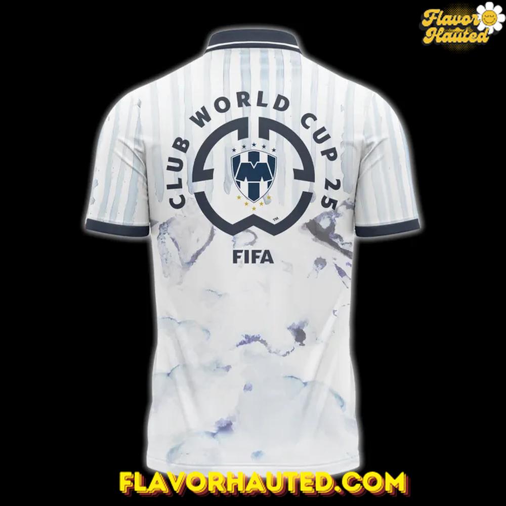 Rayados 2025 FIFA Club World Cup Limited Edition Polo Shirt Rayados 2025 FIFA Club World Cup Limited Edition Polo Shirt