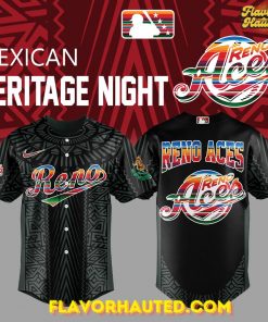 Reno Aces Mexican Heritage Night 2025 Special Jersey