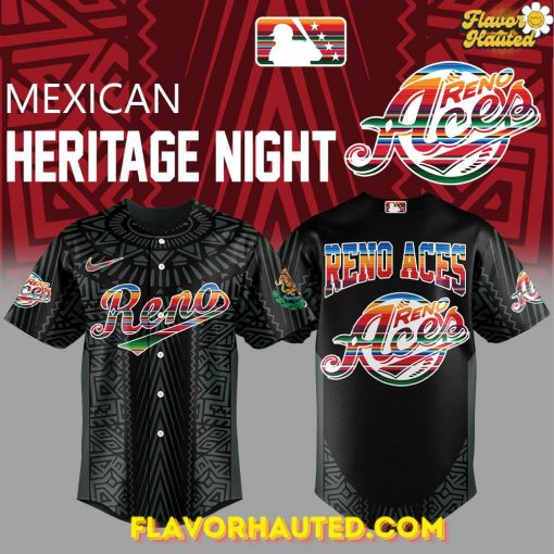 Reno Aces Mexican Heritage Night 2025 Special Jersey