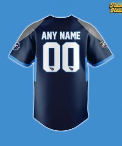 Rocket City Trash Pandas x Tennessee Titans Night Baseball Jersey 3