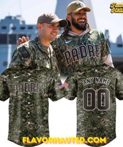 SD Padres Military Appreciation Special 2025 Baseball Jersey