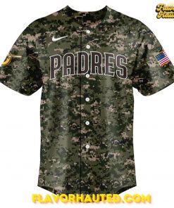 SD Padres Military Appreciation Special 2025 Baseball Jersey