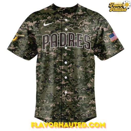 SD Padres Military Appreciation Special 2025 Baseball Jersey
