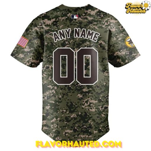 SD Padres Military Appreciation Special 2025 Baseball Jersey