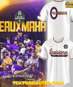 LSU Tigers College World Series Limited Edition 2025 Baseball Jersey