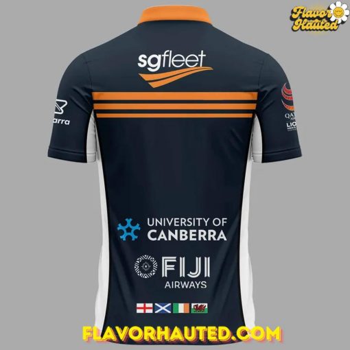 Safeguard Global ACT Brumbies Lions 2025 Special Polo Shirt