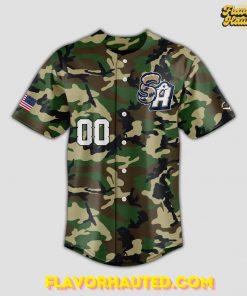 San Antonio Missions Military Appreciation Special 2025 Camo Baseball Jersey