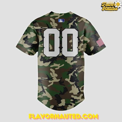 San Antonio Missions Military Appreciation Special 2025 Camo Baseball Jersey