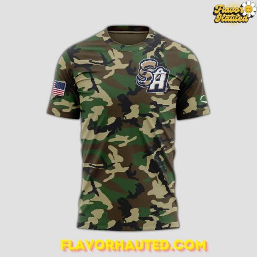 San Antonio Missions Military Appreciation Special 2025 Camo T-Shirt