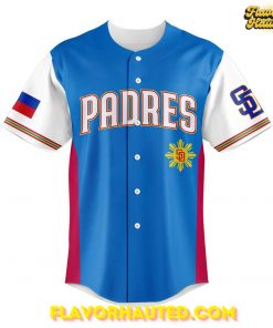 San Diego Padres Celebrating Filipino Heritage Night Special Baseball Jersey