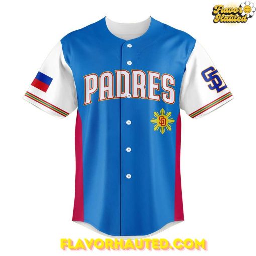 San Diego Padres Celebrating Filipino Heritage Night Special Baseball Jersey