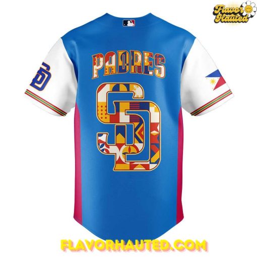 San Diego Padres Celebrating Filipino Heritage Night Special Baseball Jersey