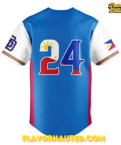 San Diego Padres Celebrating Filipino Heritage Night Special Baseball Jersey 6