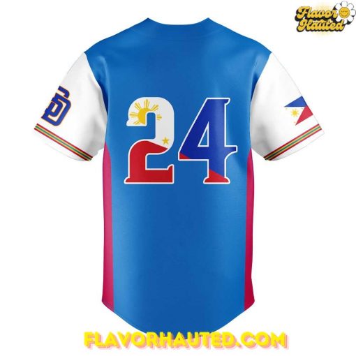 San Diego Padres Celebrating Filipino Heritage Night Special Baseball Jersey