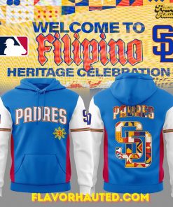 San Diego Padres Celebrating Filipino Heritage Night Special Hoodie