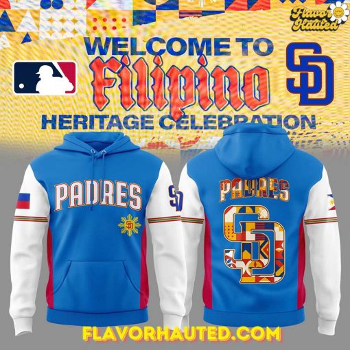 San Diego Padres Celebrating Filipino Heritage Night Special Hoodie