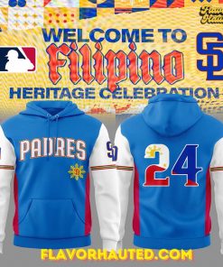 San Diego Padres Celebrating Filipino Heritage Night Special Hoodie 4