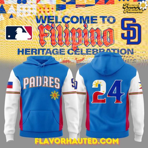 San Diego Padres Celebrating Filipino Heritage Night Special Hoodie