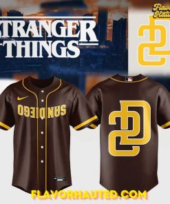 San Diego Padres Stranger Things Limited Edition Baseball Jersey