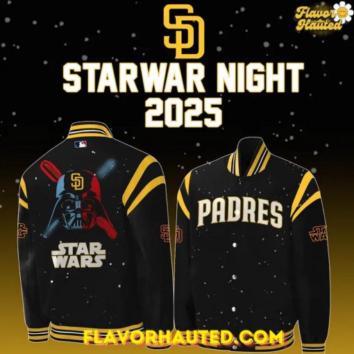 San Diego Padres x Star Wars Night 2025 Limited Edition Bomber Jacket