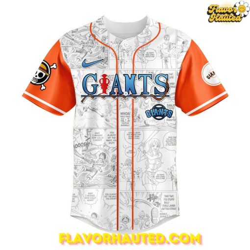 San Francisco Giants One Piece Night Game Special Baseball Jersey