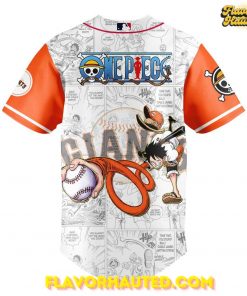 San Francisco Giants One Piece Night Game Special Baseball Jersey 3