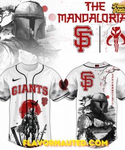 San Francisco Giants The Mandalorian Night Special Baseball Jersey