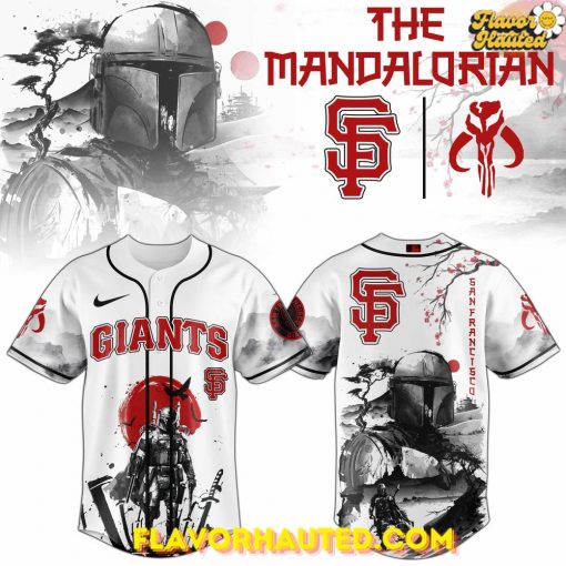 San Francisco Giants The Mandalorian Night Special Baseball Jersey