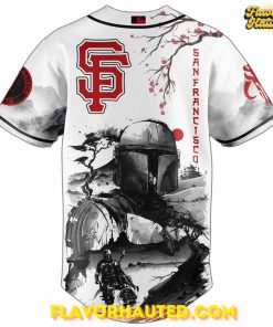 San Francisco Giants The Mandalorian Night Special Baseball Jersey 3