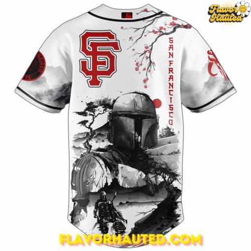 San Francisco Giants The Mandalorian Night Special Baseball Jersey