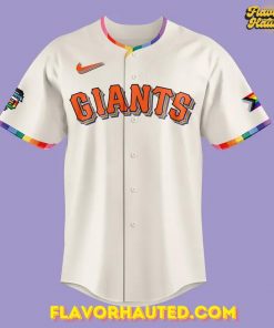 San Francisco Giants Pride Night 2025 Special Jersey