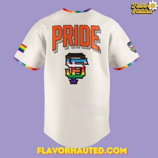 San Francisco Giants Pride Night 2025 Special Jersey